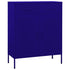 Lady Jillian -  Storage Cabinet Navy Blue 80x35x101,5 cm Steel - Model 2